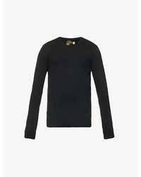 Polo Ralph Lauren - Long-sleeved Slim-fit Stretch-jersey T-shirt - Lyst