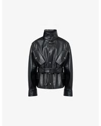 Maison Margiela - Belted Regular-Fit Coated-Cotton Jacket - Lyst