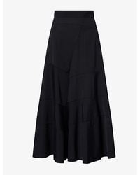 Junya Watanabe - Wide-Leg Ankle-Crop Wool Trousers - Lyst