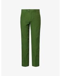 Percival - Tailored Linen Trousers - Lyst