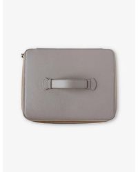 Monica Vinader - Logo-Embossed Extra Large Leather Jewellery Box - Lyst