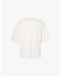 Entire studios - Boxy-Fit Crewneck Cotton T-Shirt&Nbsp - Lyst