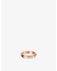 Cartier - D'Amour 3.5Mm 18Ct Rose- Wedding Ring - Lyst