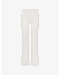 NikeSKIMS - Airy Low-Rise Mini Flare Jersey Trousers - Lyst