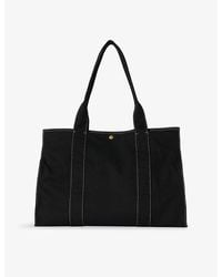 The Row - Sisal Cotton-Canvas Shoulder Bag - Lyst