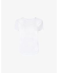 Sweaty Betty - Breathe Easy Short-Sleeve Stretch-Woven Top - Lyst