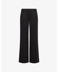 Reformation - Gisele Low-Rise Woven Trousers - Lyst