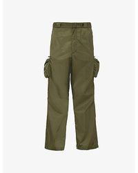 Prada - Re-nylon Relaxed-fit Recycled-nylon Cargo Trouser - Lyst