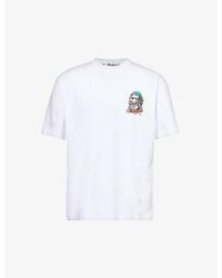A Bathing Ape - Comic Ape Graphic-print Cotton-jersey T-shirt - Lyst