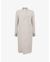 Rick Owens - Museum Double-Breasted Wool Coat - Lyst