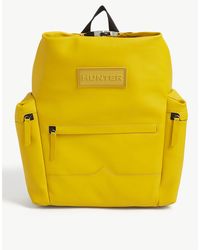 hunter yellow backpack