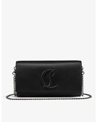 Christian Louboutin - By My Side Leather Wallet-on-chain - Lyst