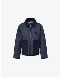 Barbour - Aylesby Embroidered-Logo Quilted Jacket - Lyst