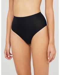 Chantelle - Soft Stretch High-rise Stretch-jersey Thong - Lyst
