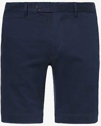 Polo Ralph Lauren - Aviator Vy Slim-fit Mid-rise Stretch-cotton Shorts - Lyst