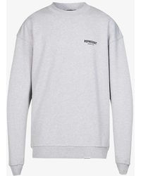 Represent - Owners' Club Graphic-print Relaxed-fit Cotton-jersey Sweatshirt X - Lyst
