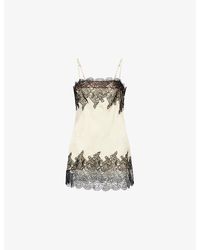 Dissh - Mina Lace Woven Top - Lyst