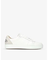 Vivienne Westwood - Classic Orb-print Leather Low-top Trainers - Lyst
