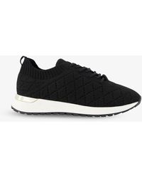 dune quilted trainers