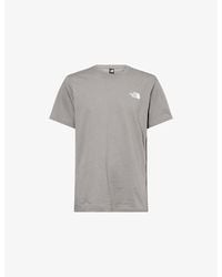 The North Face - Nse Box Graphic-Print Cotton T-Shirt - Lyst