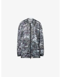 A Bathing Ape - Multi-Pixel Camo-Print Mesh Hoody - Lyst