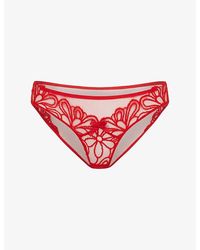 Agent Provocateur - Nelle Lace Mesh Full Brief - Lyst