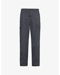 Columbia - Rapid Rivers Patch-pocket Straight-leg Mid-rise Stretch-cotton Cargo Trousers Xx - Lyst