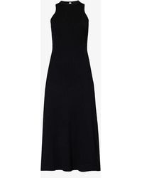 CFCL - Portrait Slim-fit Recycled Polyester-blend Knitted Midi Dress - Lyst