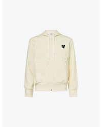 COMME DES GARÇONS PLAY - Heart Regular-Fit Woven Hoodie - Lyst