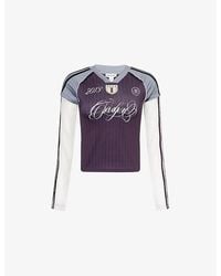 Jaded London - Triple Layered Football Jersey Top - Lyst