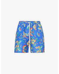 Polo Ralph Lauren - Traveller Logo-embroidered Recycled-polyester Swim Shorts Xx - Lyst