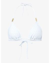 Heidi Klein - Elba Triangle Bikini Top - Lyst
