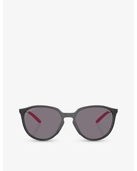 Oakley - Oo9288 Sielo Round-frame O Mattertm Sunglasses - Lyst