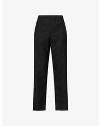 Burberry - Trevor Straight-Leg Cotton Trousers - Lyst