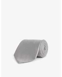 Paul Smith - Mini Dot-embroidered Silk Tie - Lyst