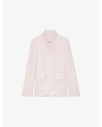 Zadig & Voltaire - Very Fitted Cotton-Blend Blazer - Lyst