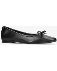 Carvela Kurt Geiger - Mya Bow Pointed-toe Leather Shoes - Lyst