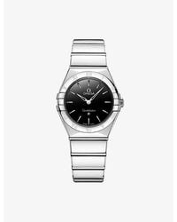Omega - Constellation Stainless-Steel Quartz Watch 28Mm - Lyst