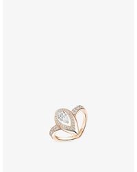 Messika - Fiery 0.30Ct 18Ct And 0.63Ct Diamond Ring - Lyst