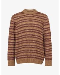 NN07 - Noah Stripe Crew Neck Knit Jumper - Lyst