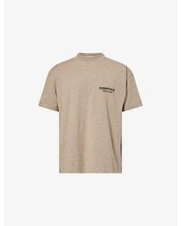Fear Of God - Logo-Embroidered Cotton-Jersey T-Shirt - Lyst