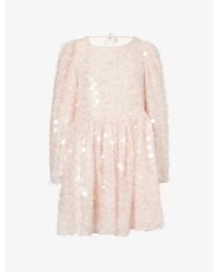 Sister Jane - Teese Sequin-Embellished Mini Dress - Lyst