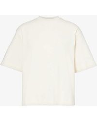 Axel Arigato - Float Logo-pattern Cotton-jersey T-shirt - Lyst