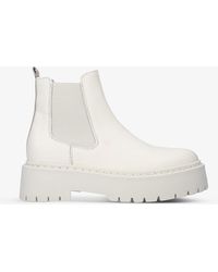 steve madden veerly boots beige