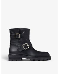 Jimmy Choo - Youth Ii Biker Boots - Lyst