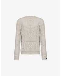 Daily Paper - Zuberi Branded Cotton-knit Jumper - Lyst