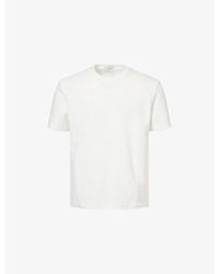 Arne - Cavour Texture Woven T-Shirt - Lyst