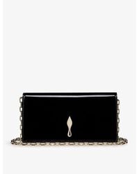 Christian Louboutin - Bettina Patent Leather Clutch Bag - Lyst