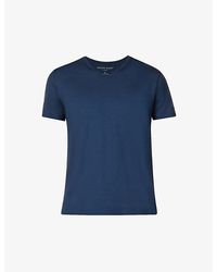 Derek Rose - Basel Stretch-Jersey T-Shirt - Lyst