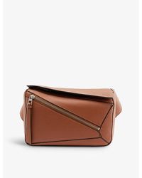 Loewe - Puzzle Leather Bum Bag - Lyst